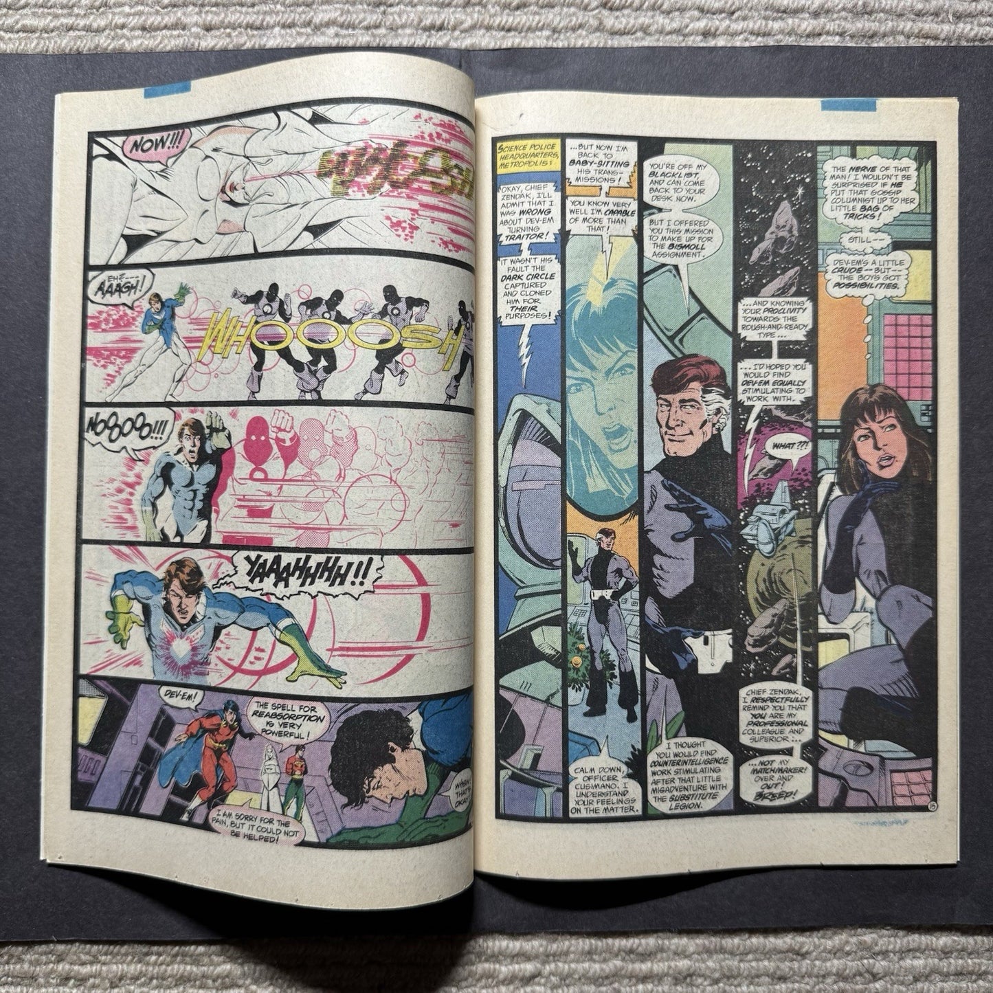 Legion Of Super-Heroes 325 - Copper Age Dc Comics 1985