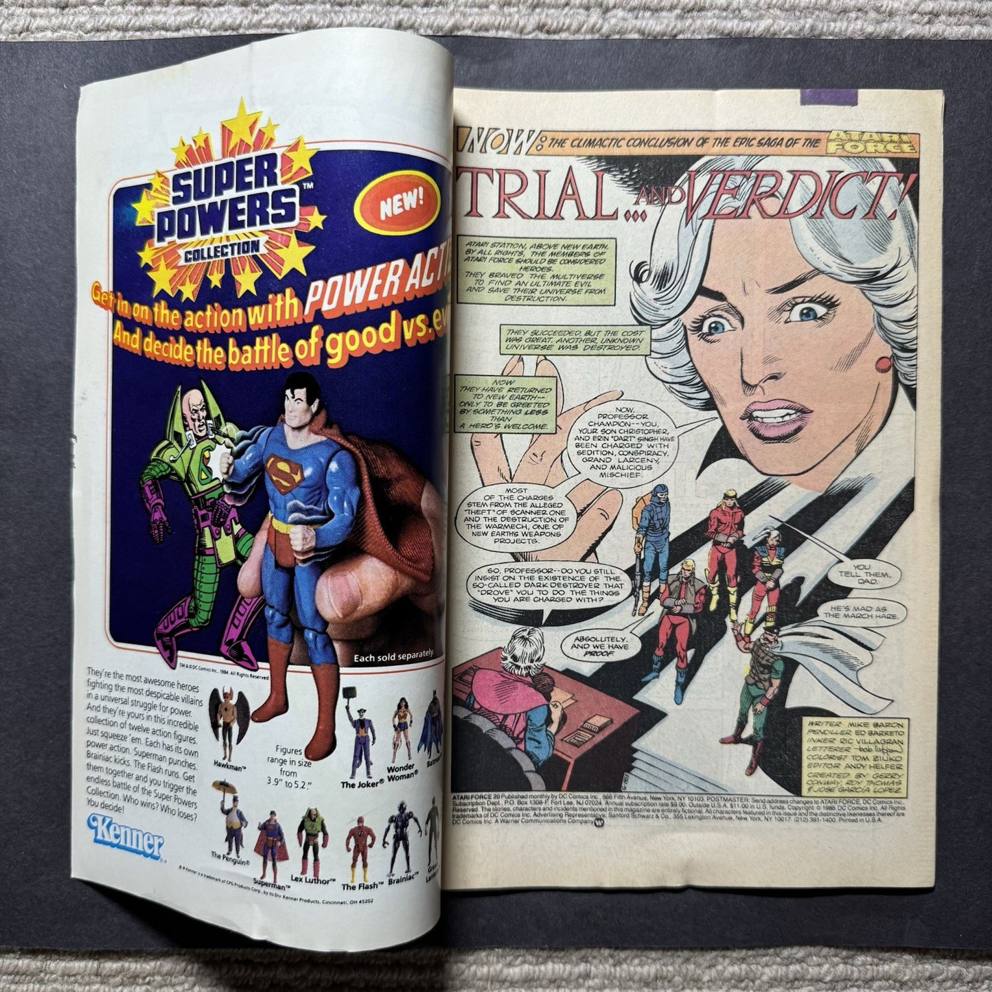 Atari Force 20 - Copper Age Dc Comics 1985