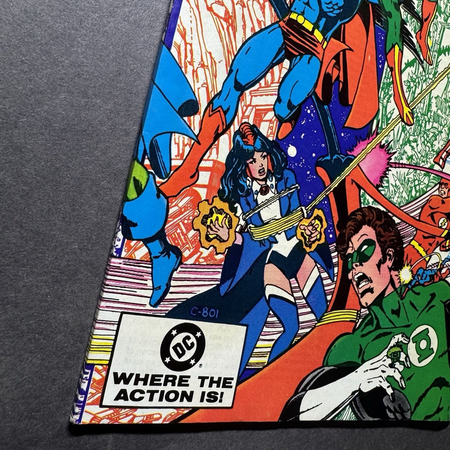 Justice League 200 - Origin Of JLA Retold - Bronze Age Dc Comics 1982