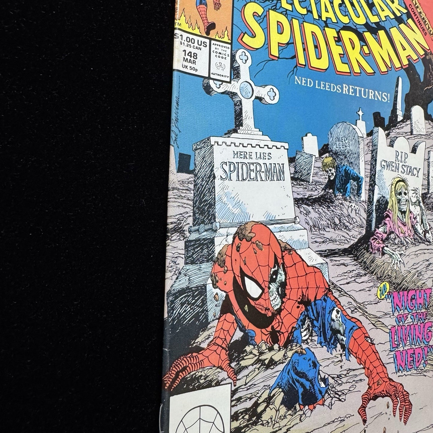 Spectacular Spider-Man 148 - Copper Age Marvel Comics 1989
