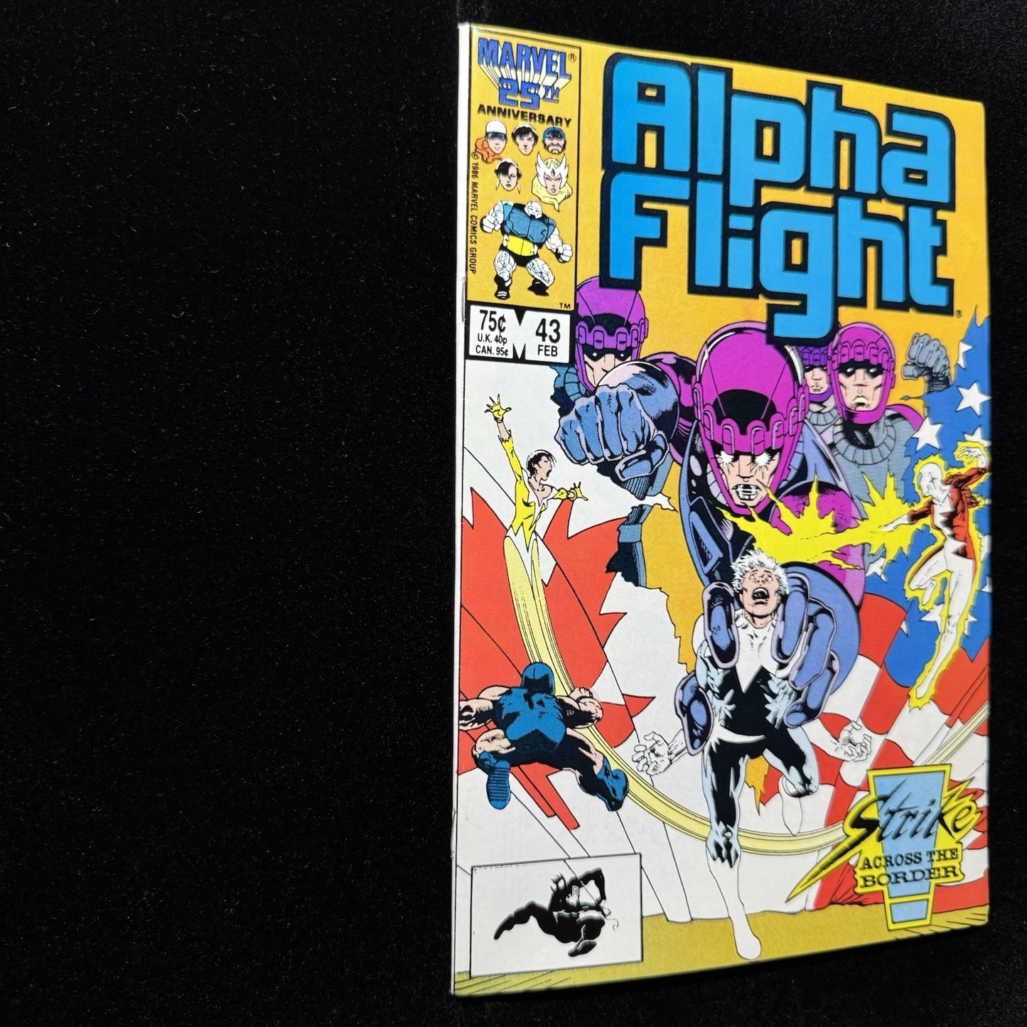 Alpha Flight 43 - Copper Age Marvel Comics 1987