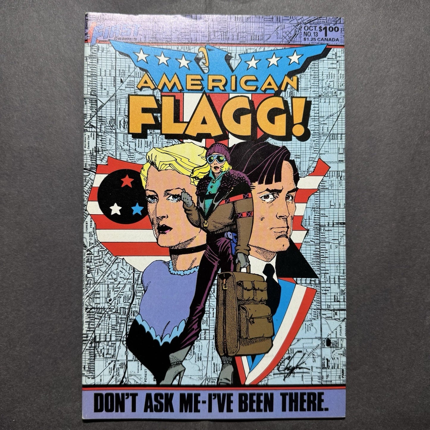 American Flagg 13 - Copper Age First Comics 1984