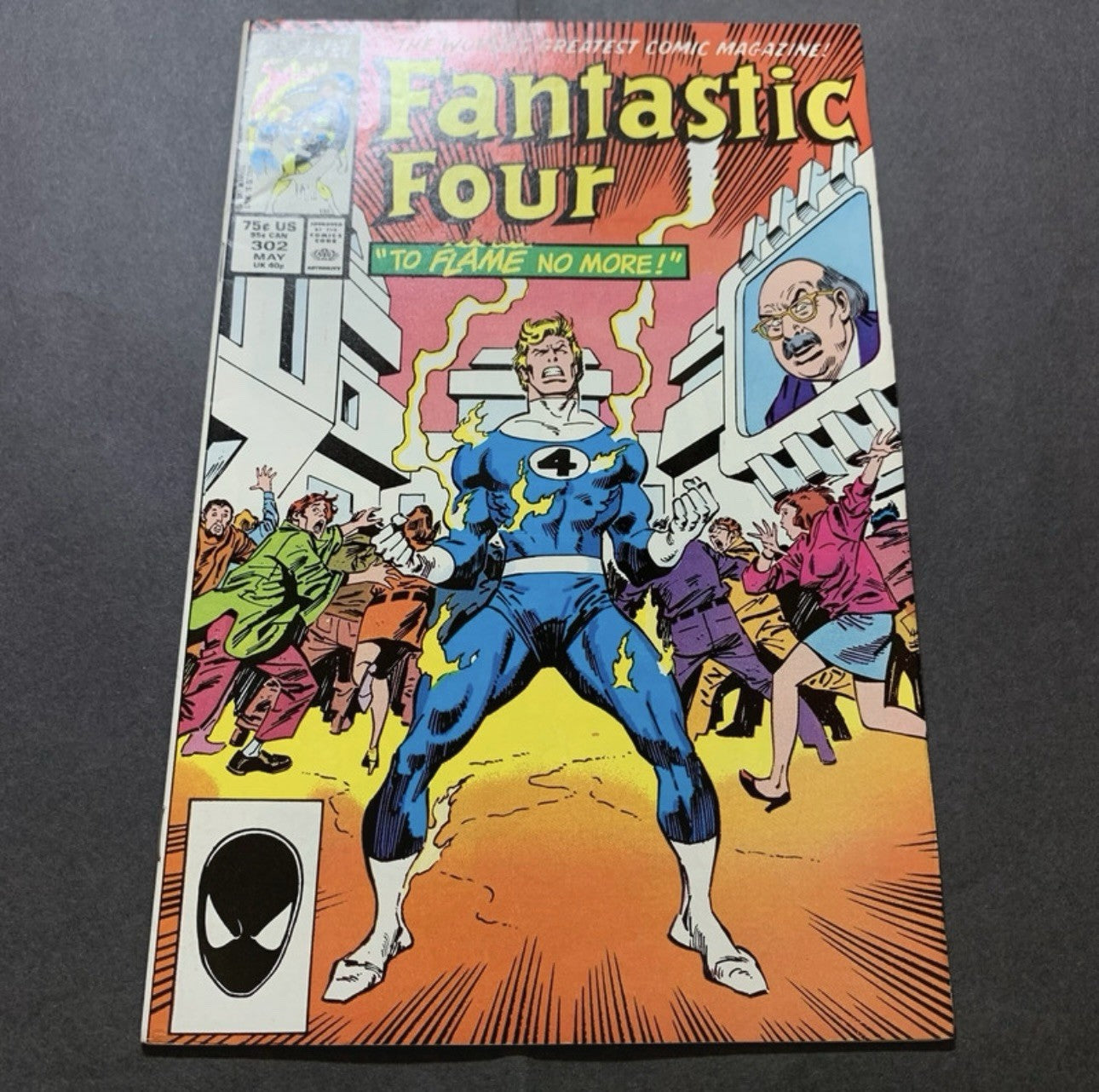 Fantastic Four 302/ copper age marvel comics 1987