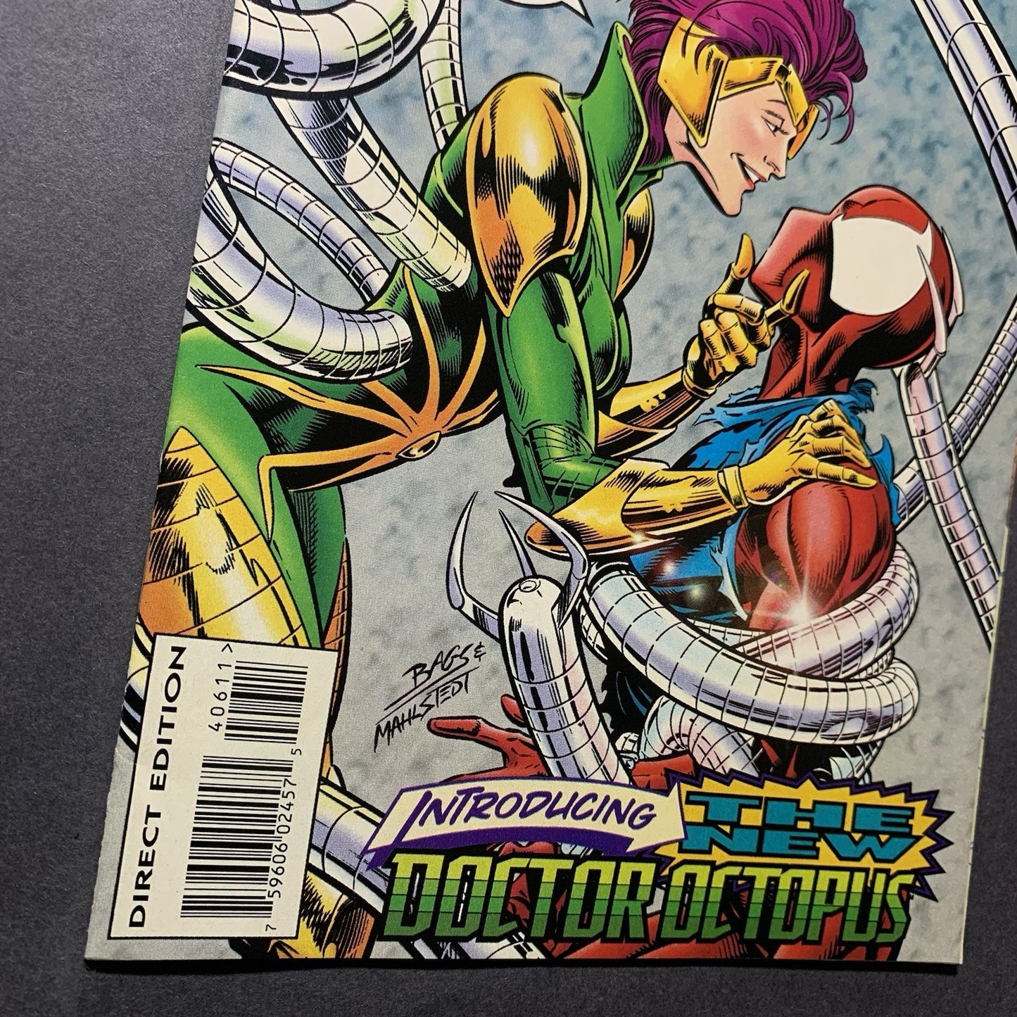Amazing Spider-Man 406 + Trading Cards/ Modern Age Marvel Comics 1995