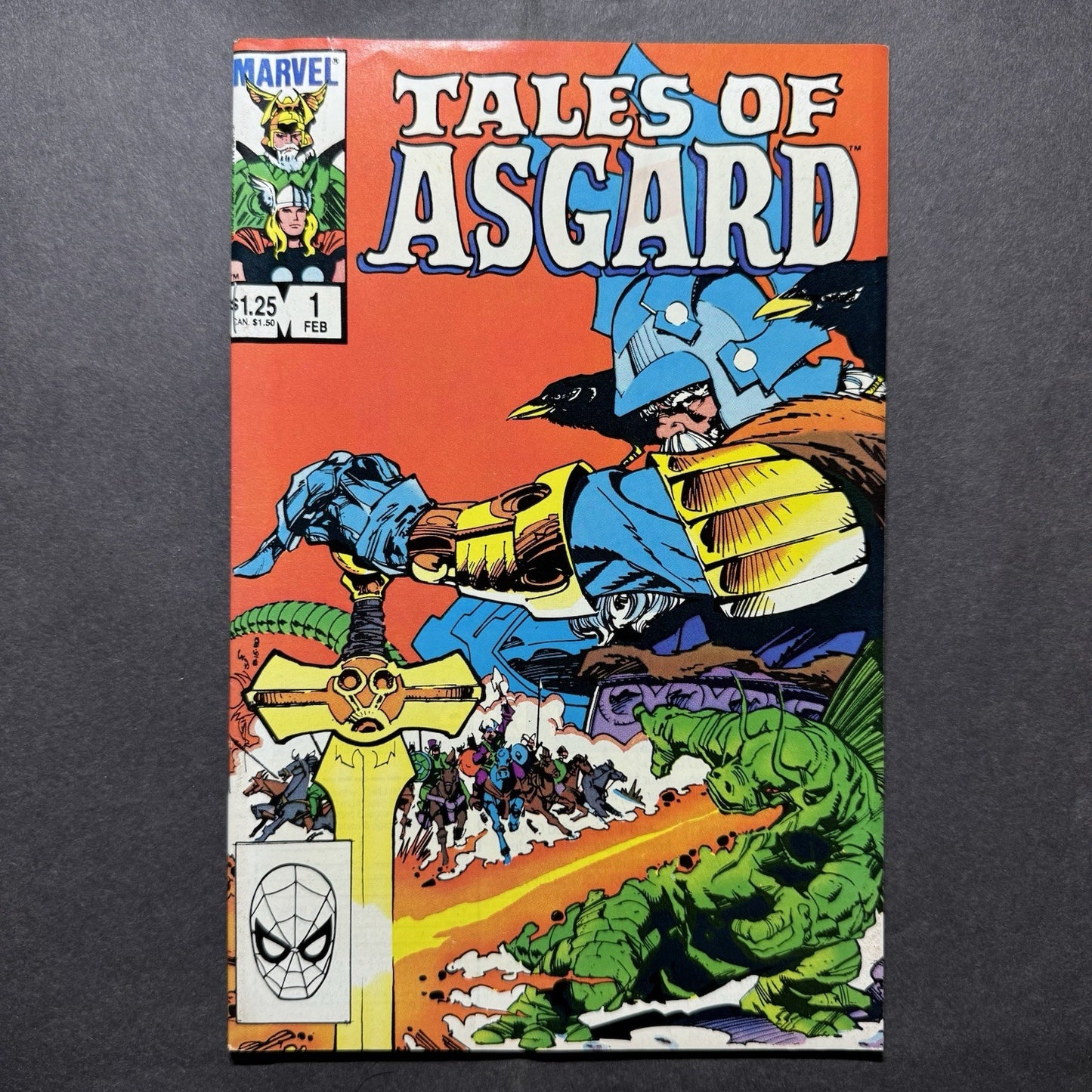 Tales Of Asgard 1 - Copper Age Marvel Comics 1984
