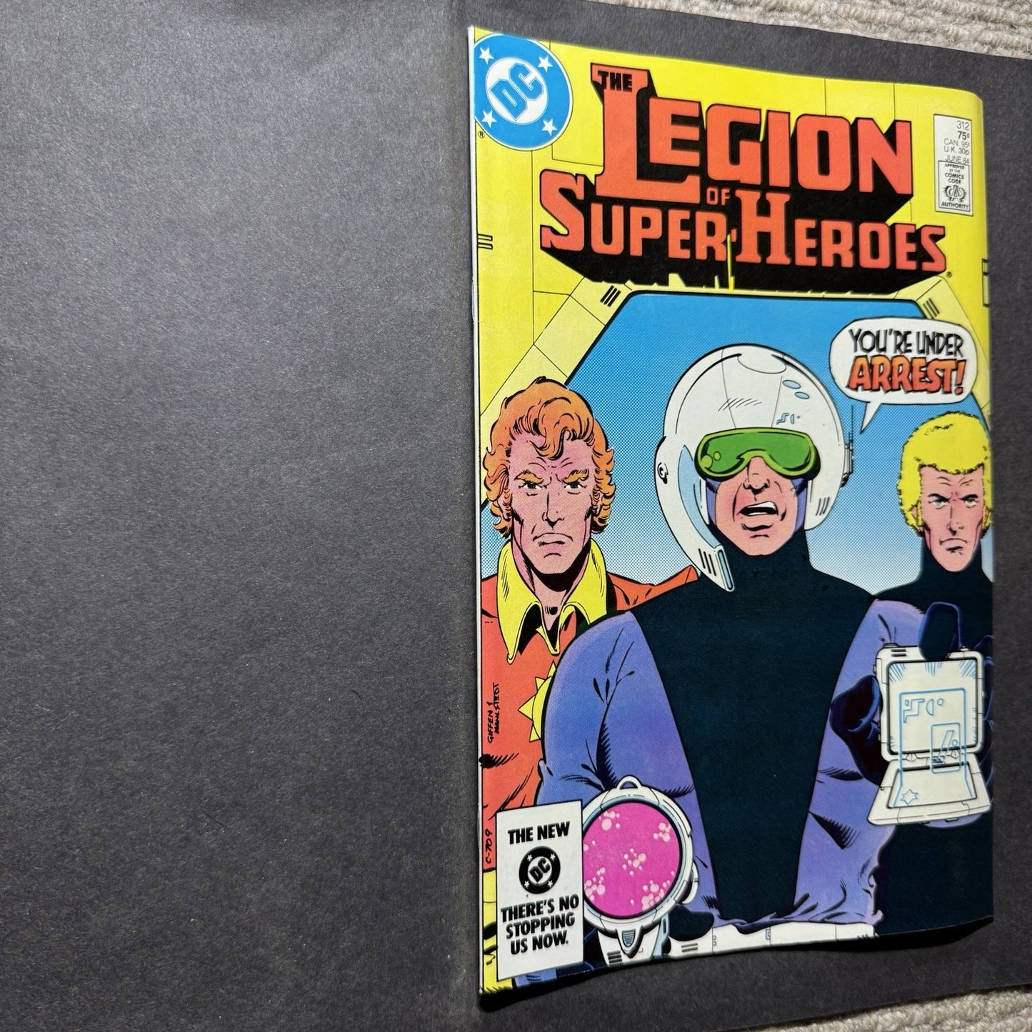 Legion Of Super-Heroes 312 - Copper Age Dc Comics 1984