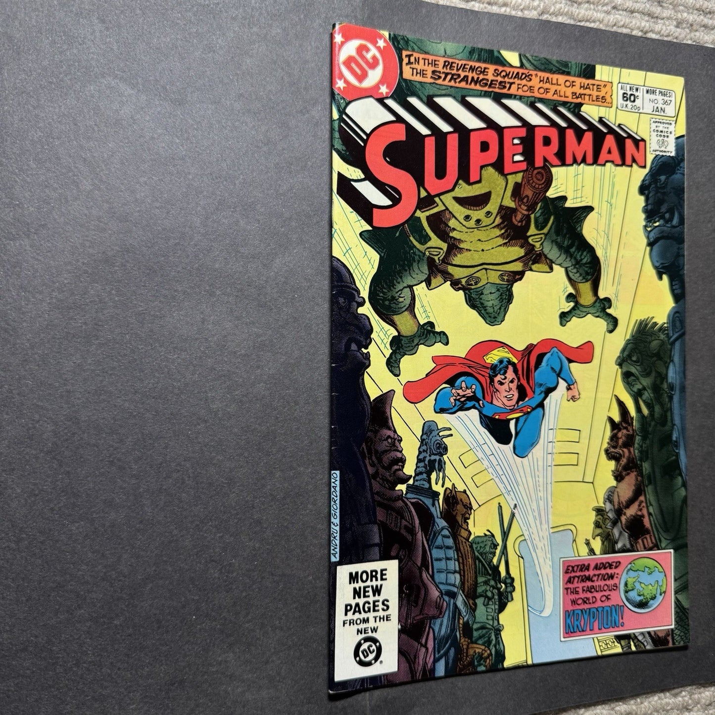 Superman 367 - Bronze Age Dc Comics 1982