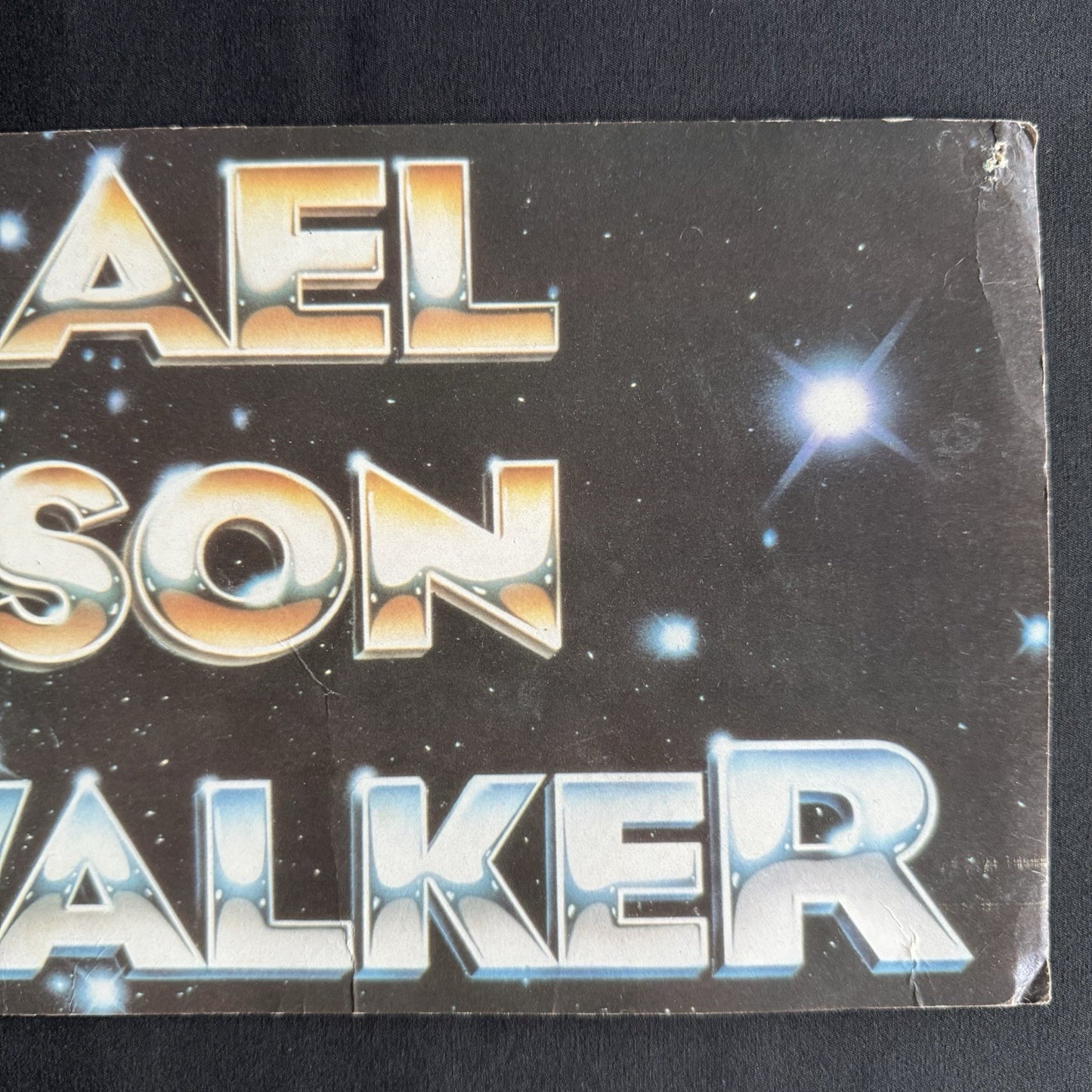 Michael Jackson Moonwalker 1988 Original VHS Promotinal Display Cardboard Poster