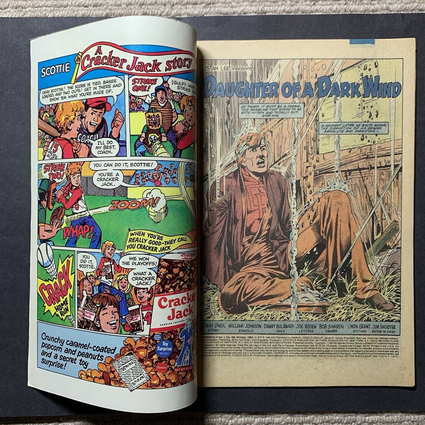 Daredevil 199/ Bronze Age Marvel Comics 1983