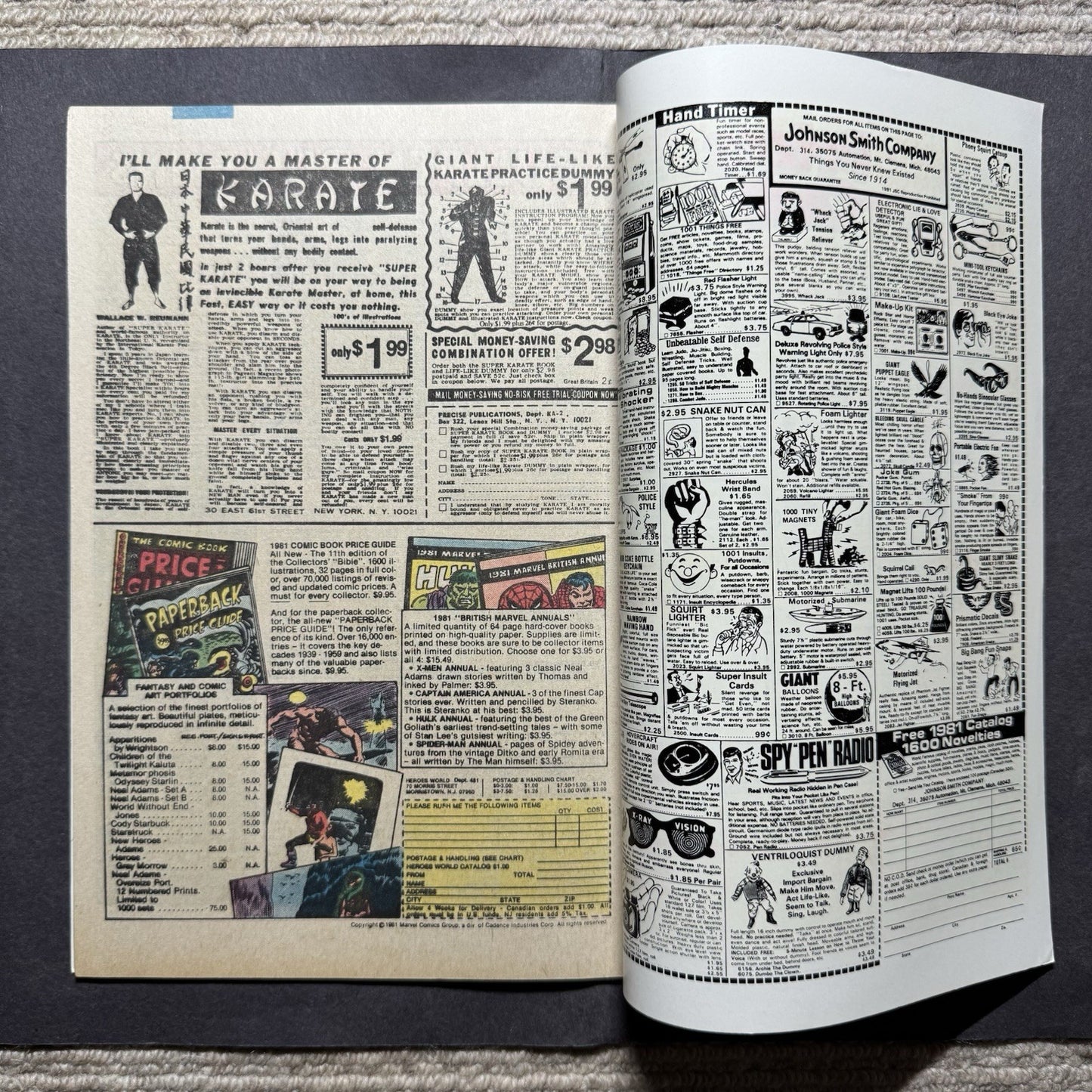 Fantastic Four 232 - 1st Appearance Of Elementals Of Doom - Bronze Age 1981