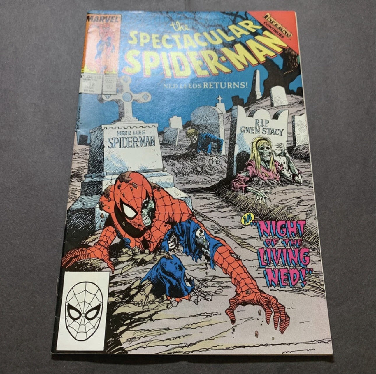 Spectacular Spider-Man 148 - Copper Age Marvel Comics 1989
