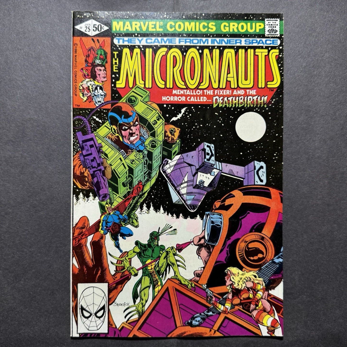 Micronauts 25 - Bronze Age Marvel Comics 1981