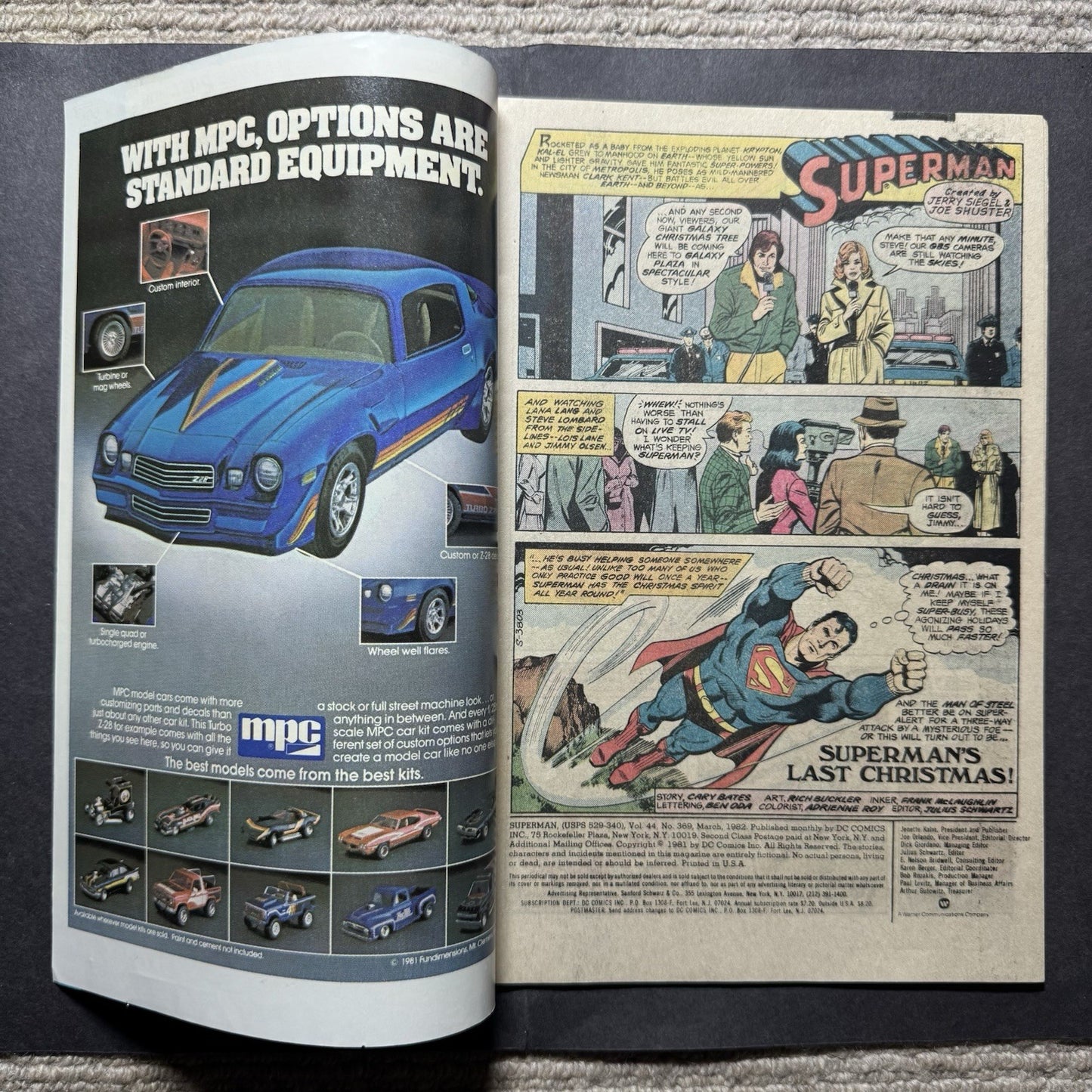 Superman 369 - Bronze Age Dc Comics 1982