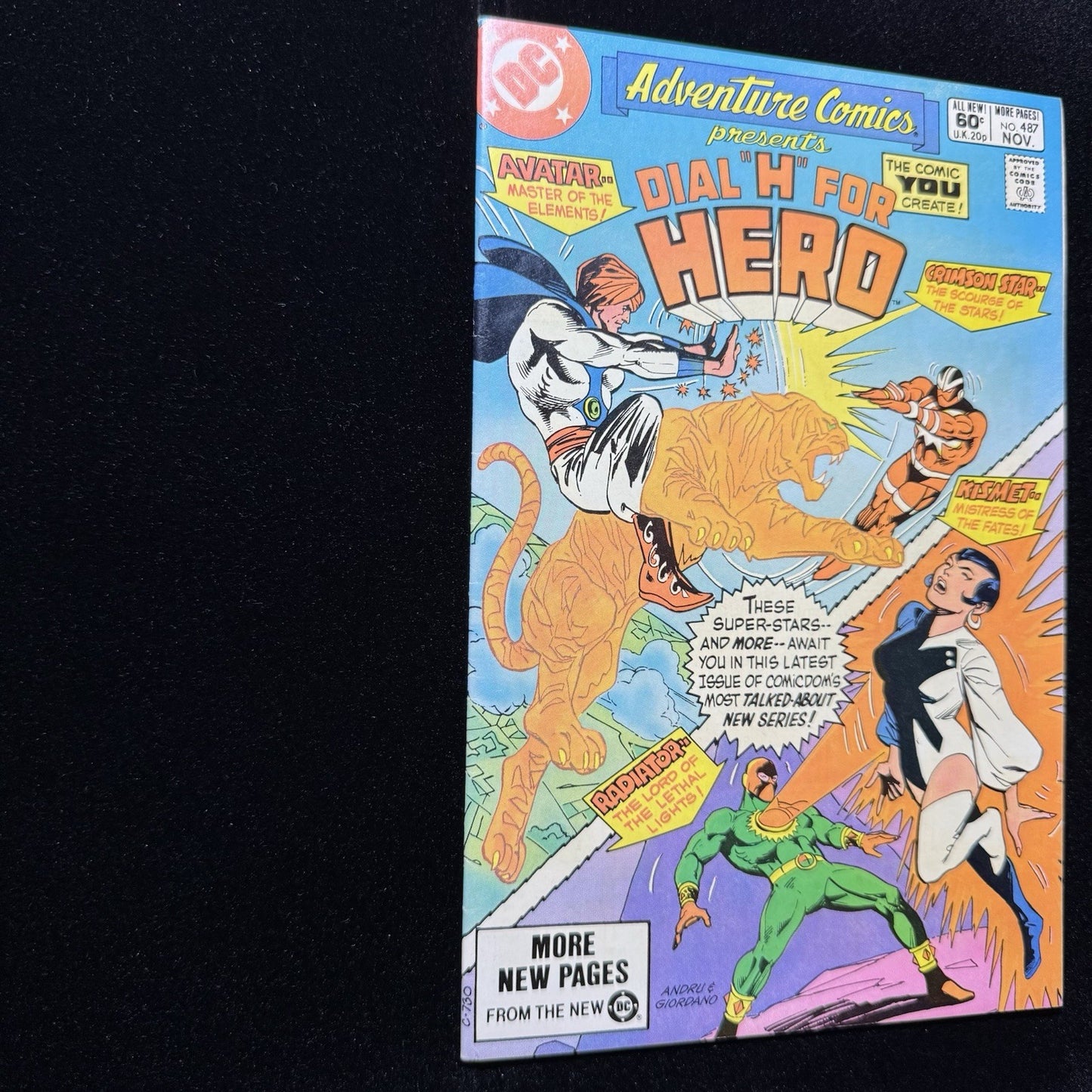 Adventure Comics 487 - Bronze Age Dc Comics 1981