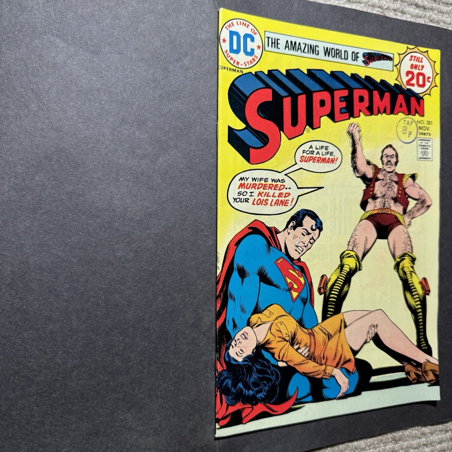 Superman 281 - Bronze Age Dc Comics 1974