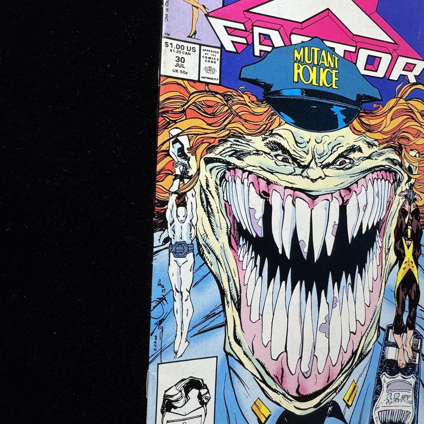 X-Factor 30 - 1st Cameo Appearance Of Nanny - Copper Age Marvel Comics 1988