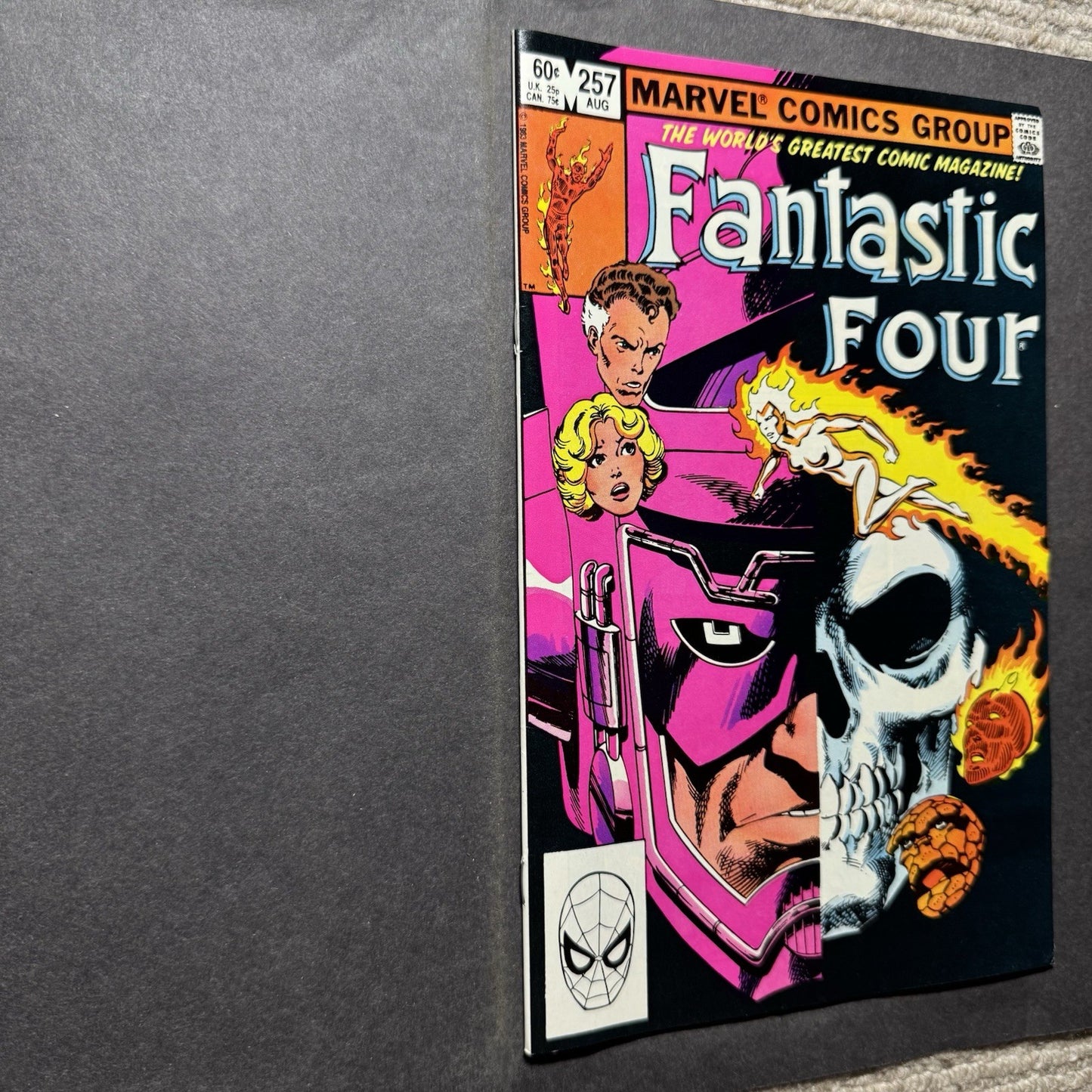 Fantastic Four 257 - Bronze Age Marvel Comics 1983