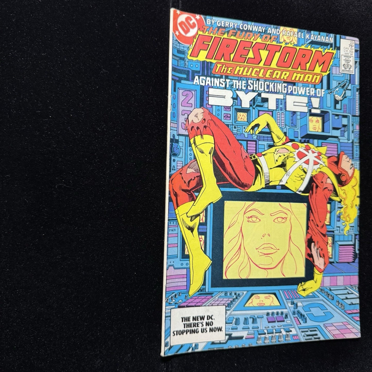 Firestorm 23 - 1st App Of Byte And Felicity Smoak - Copper And Dc Comics 1984