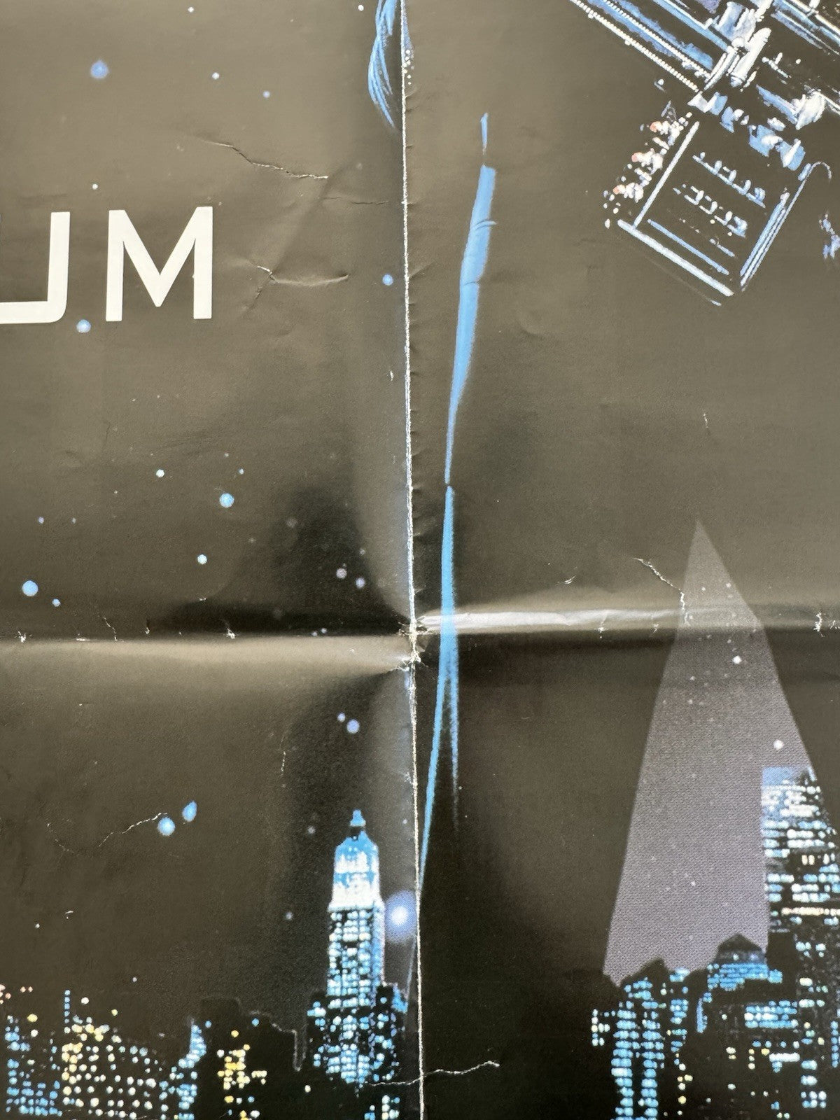 Men in Black 1997 - Original UK Quad Poster – Folded – Vintage Double Sided