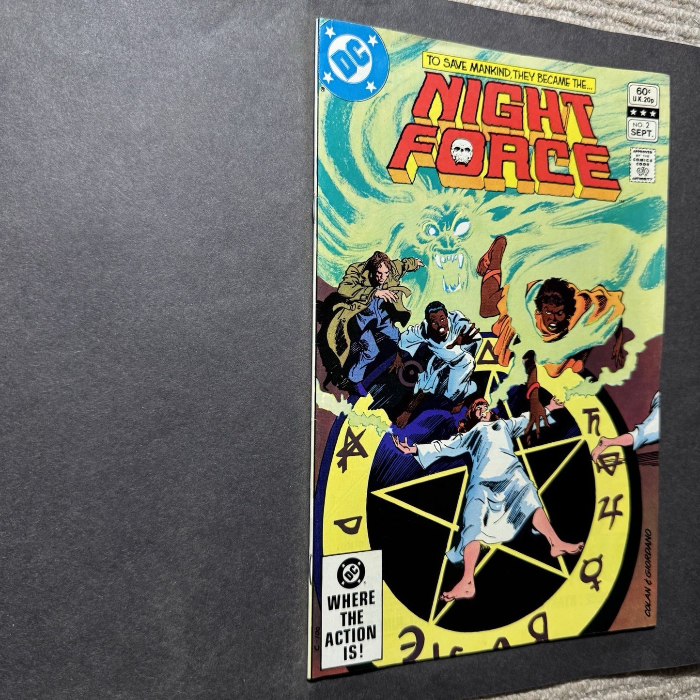 Night Force 2 - Bronze Age Dc Comics 1982