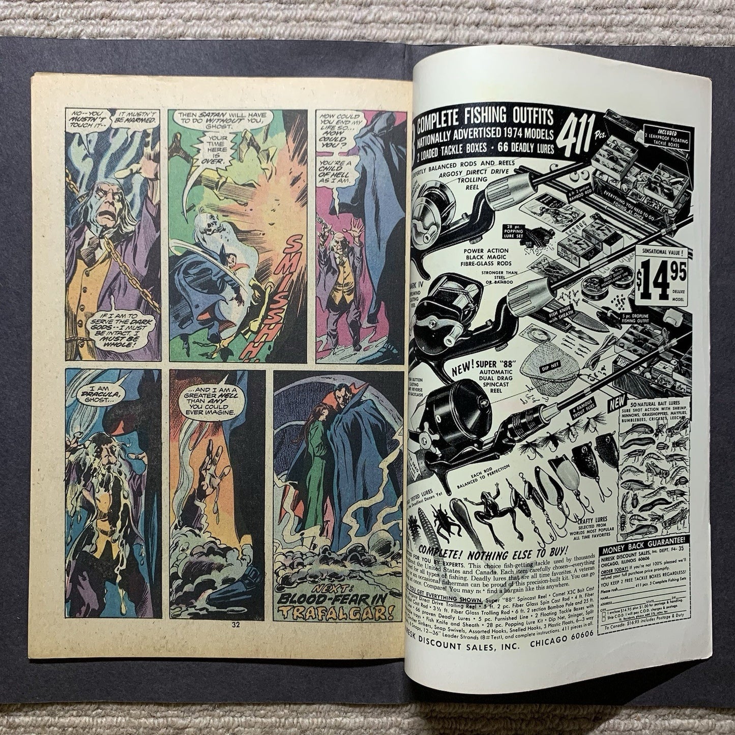 Tomb of Dracula 23/ Bronze Age marvel comics 1974