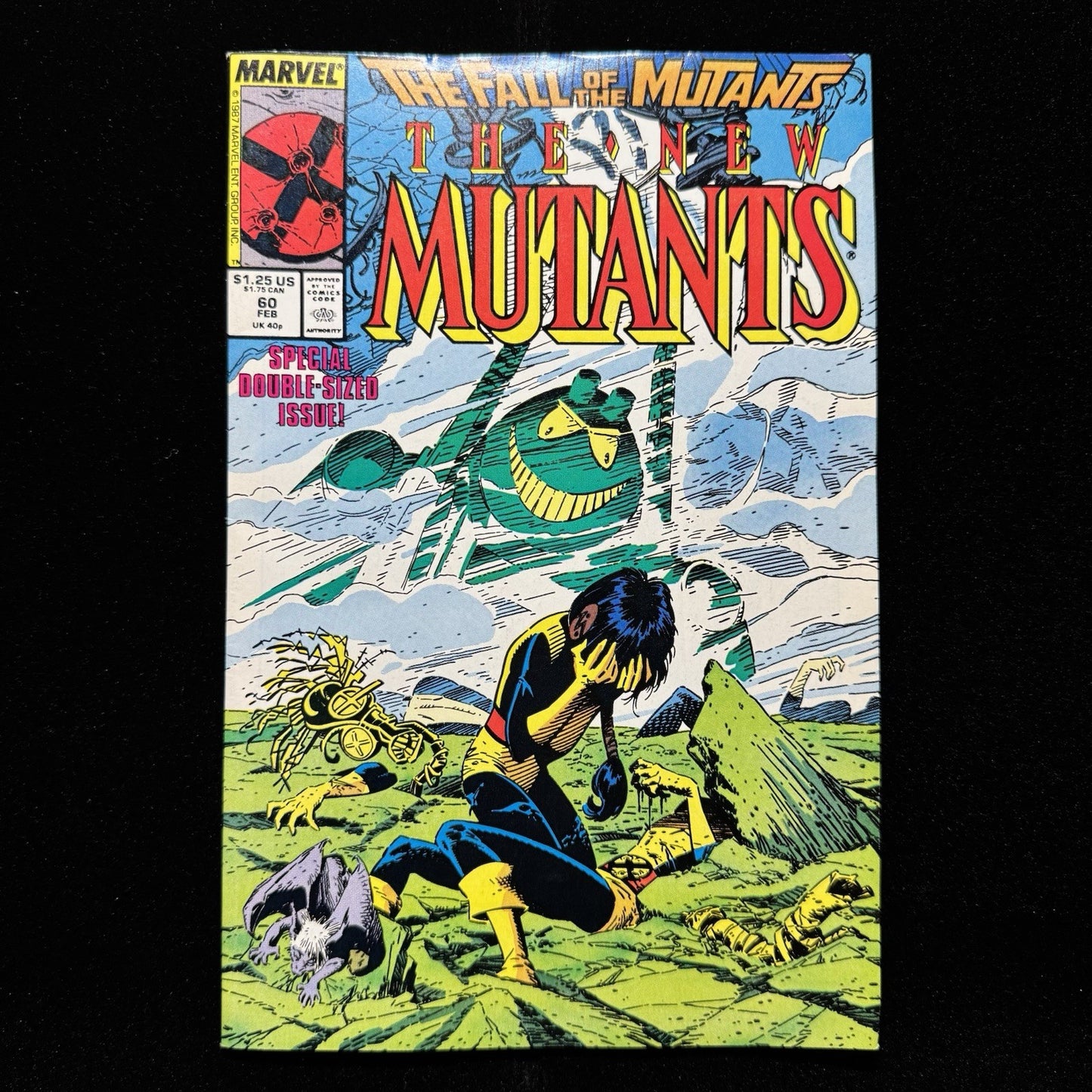New Mutants 60 - Death Of Cypher - Copper Age Marvel Comics 1988