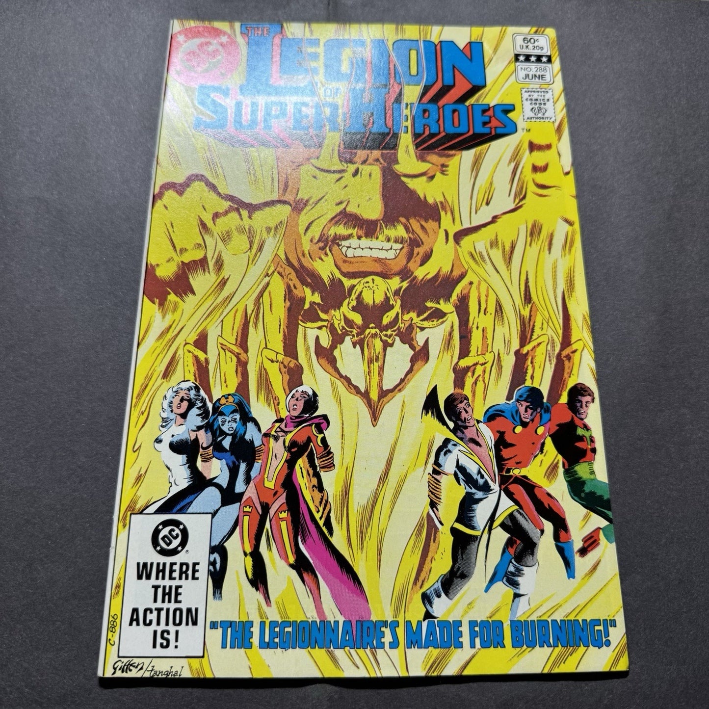 Legion Of Super-Heroes 288 - Bronze Age Dc Comics 1982