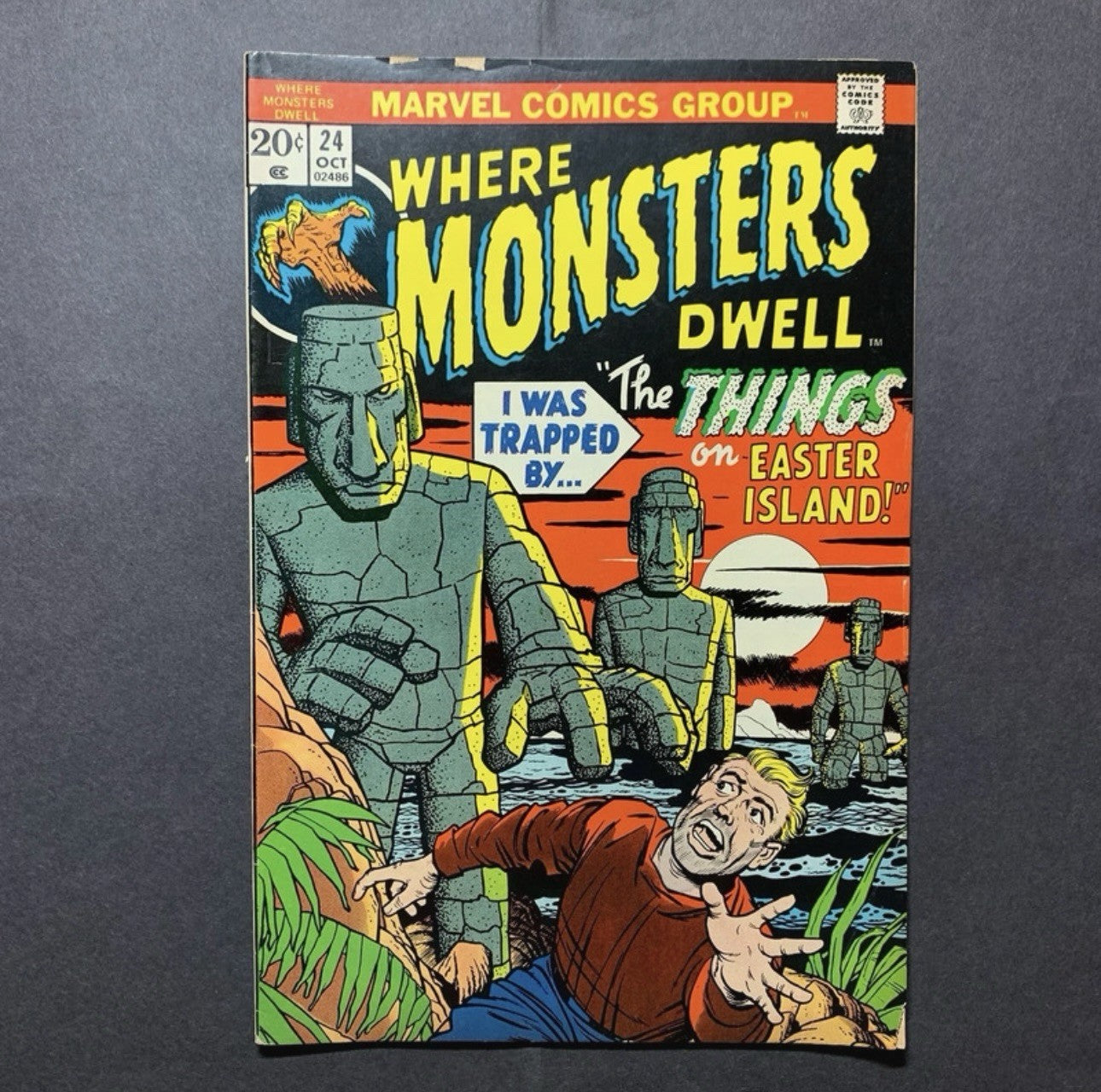 Where Monsters Dwell 24 - Bronze Age Marvel Comics 1973