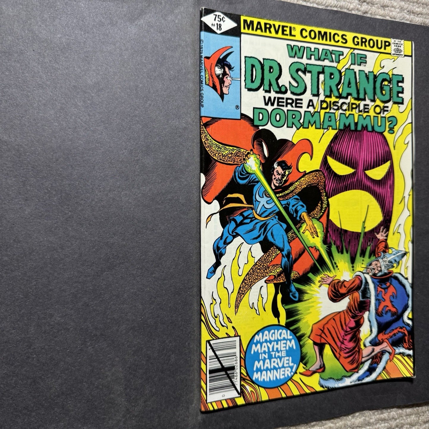 What If 18 - 1st Appearance Evil Doctor Strange - Bronze Age Marvel Comics 1979