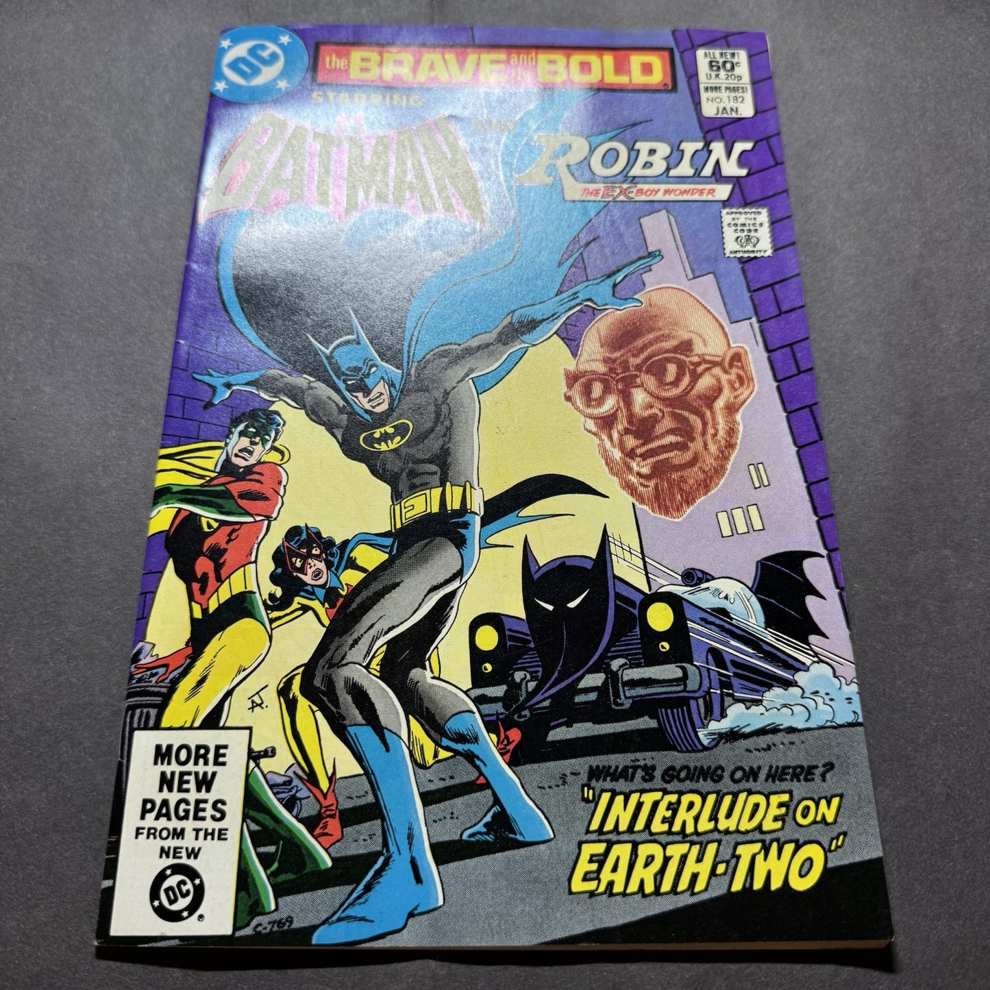 Brave And The Bold 182 - 1st App Golden Age Batwoman In Bronze Age - Dc 1982