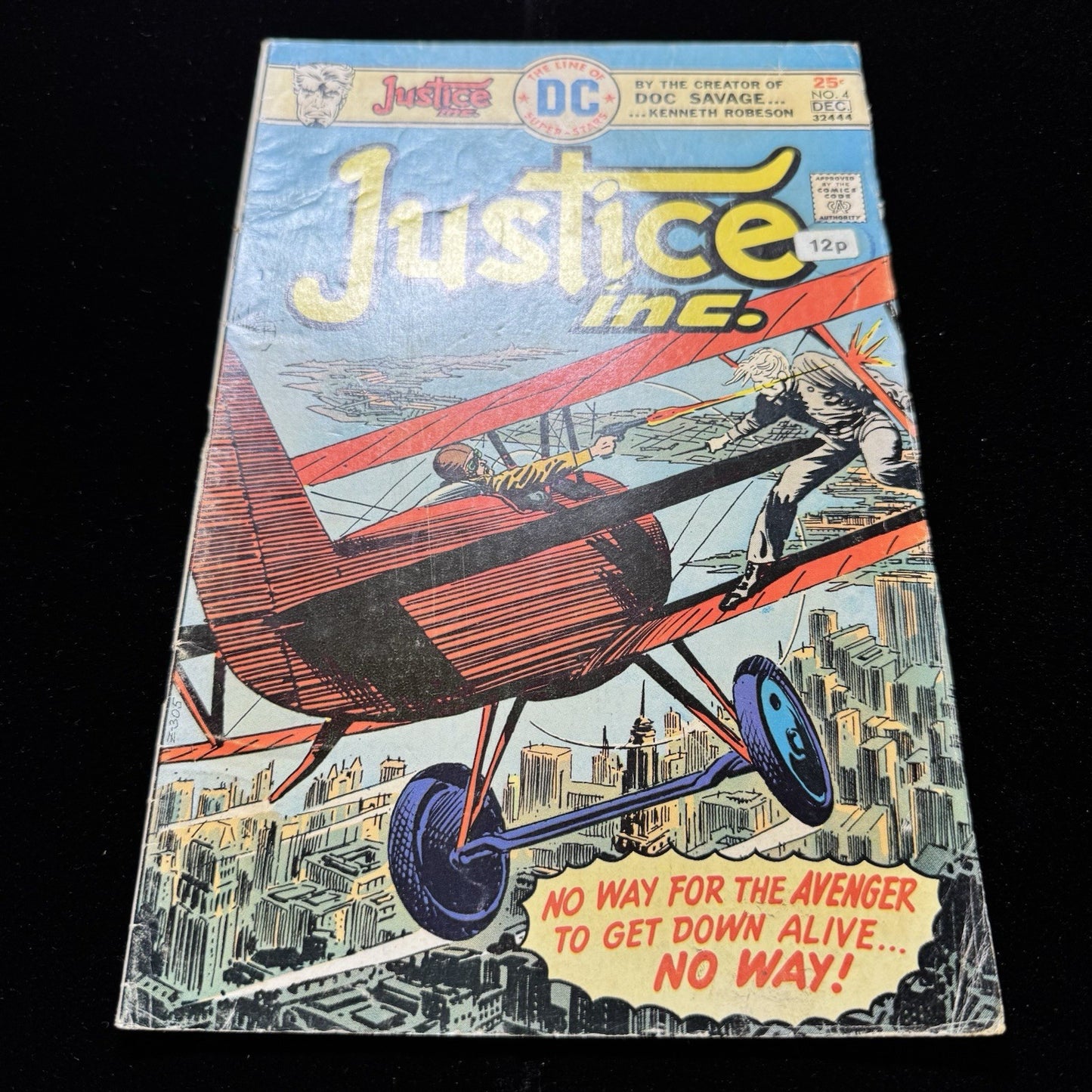 Justice Inc 4 - Bronze Age Dc Comics 1975