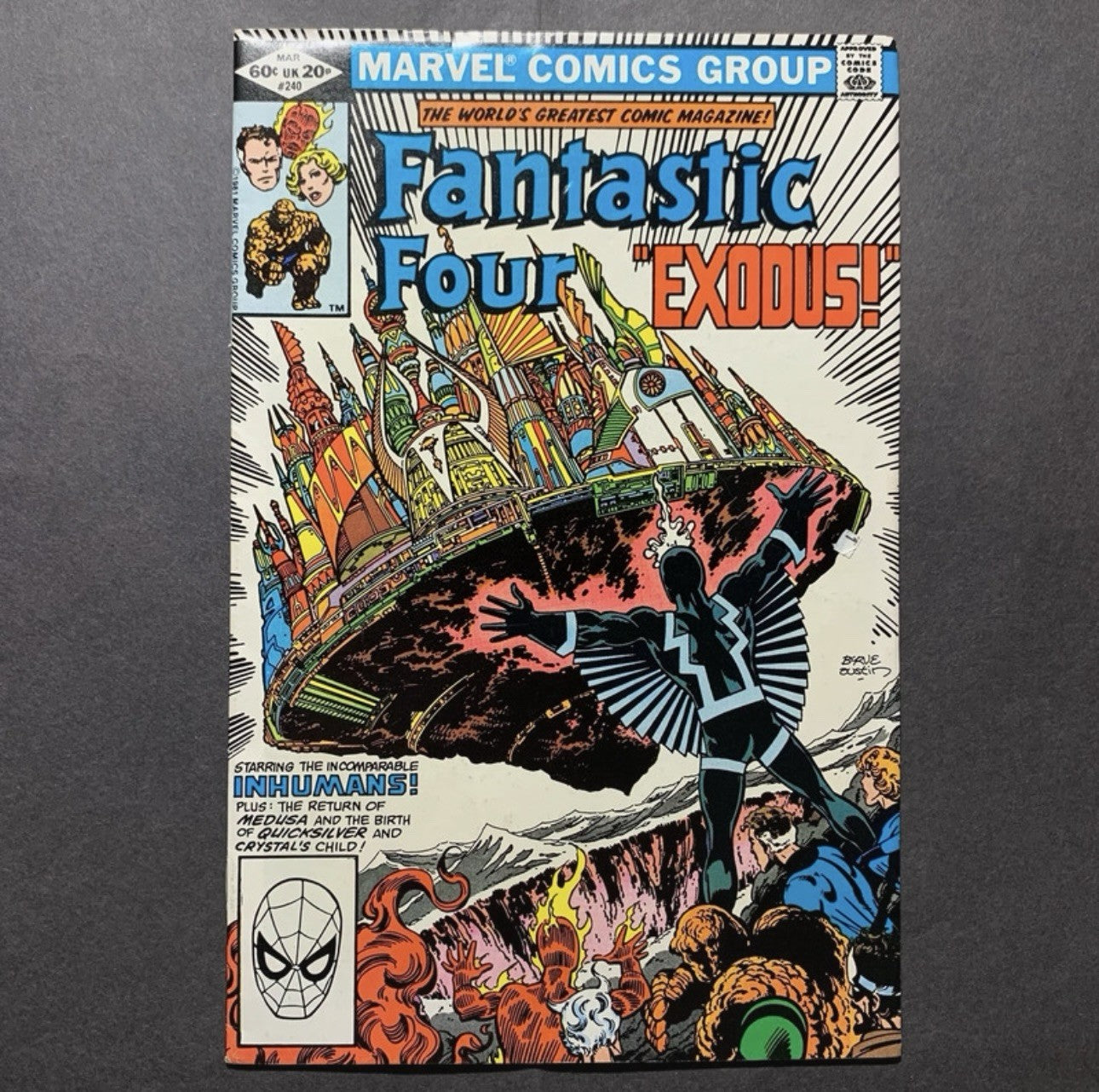 Fantastic Four 240/ Bronze Age marvel comics 1982