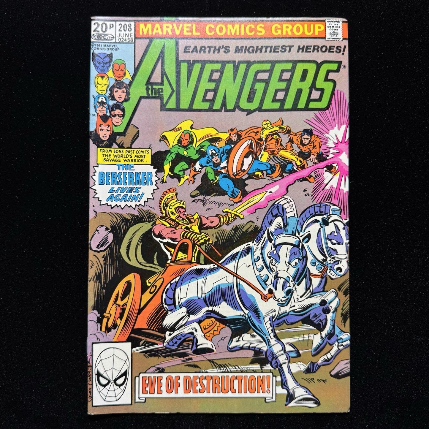 Avengers 208 - Bronze Age Marvel Comics 1981