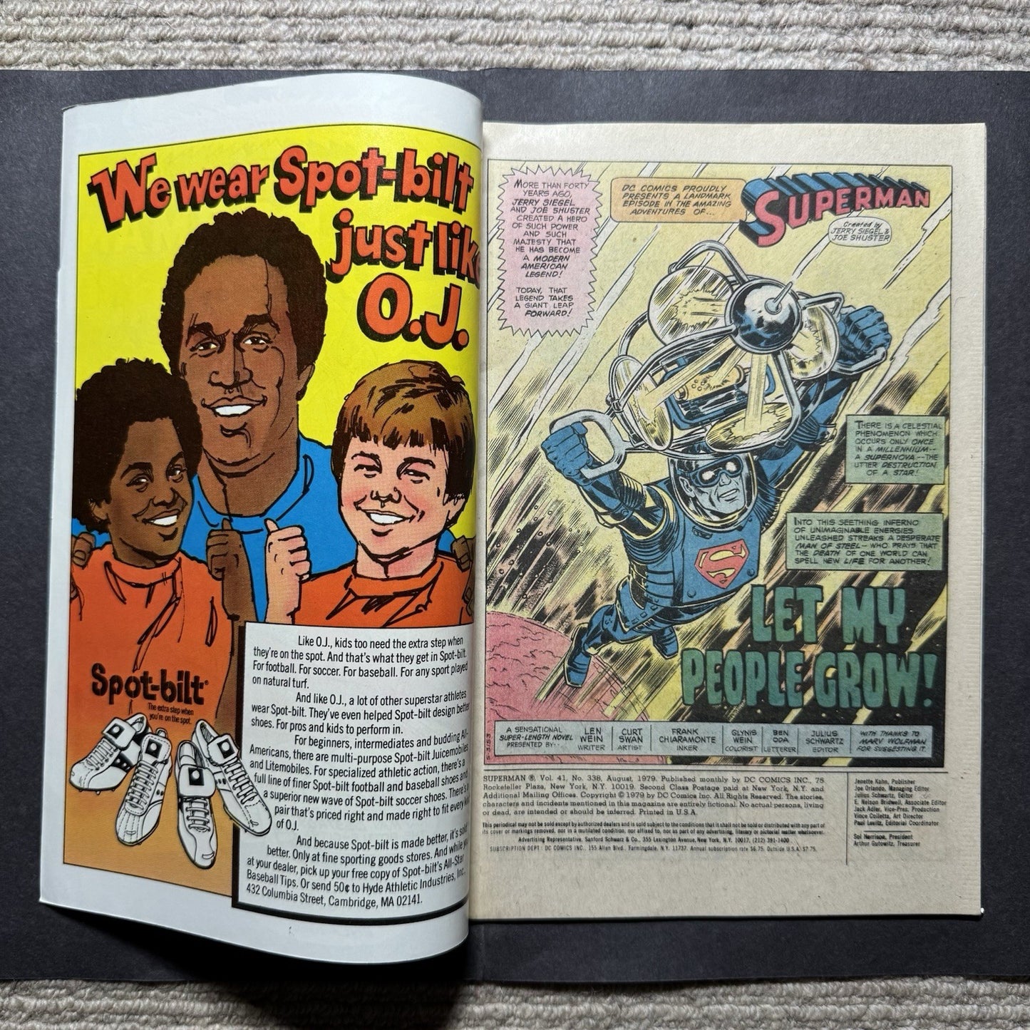 Superman 338 - Bronze Age Dc Comics 1979