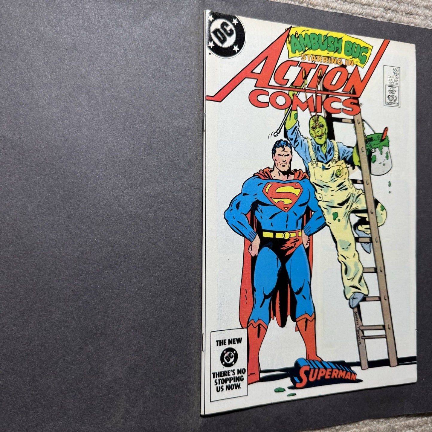 Action Comics 560 - Copper Age Dc Comics 1984