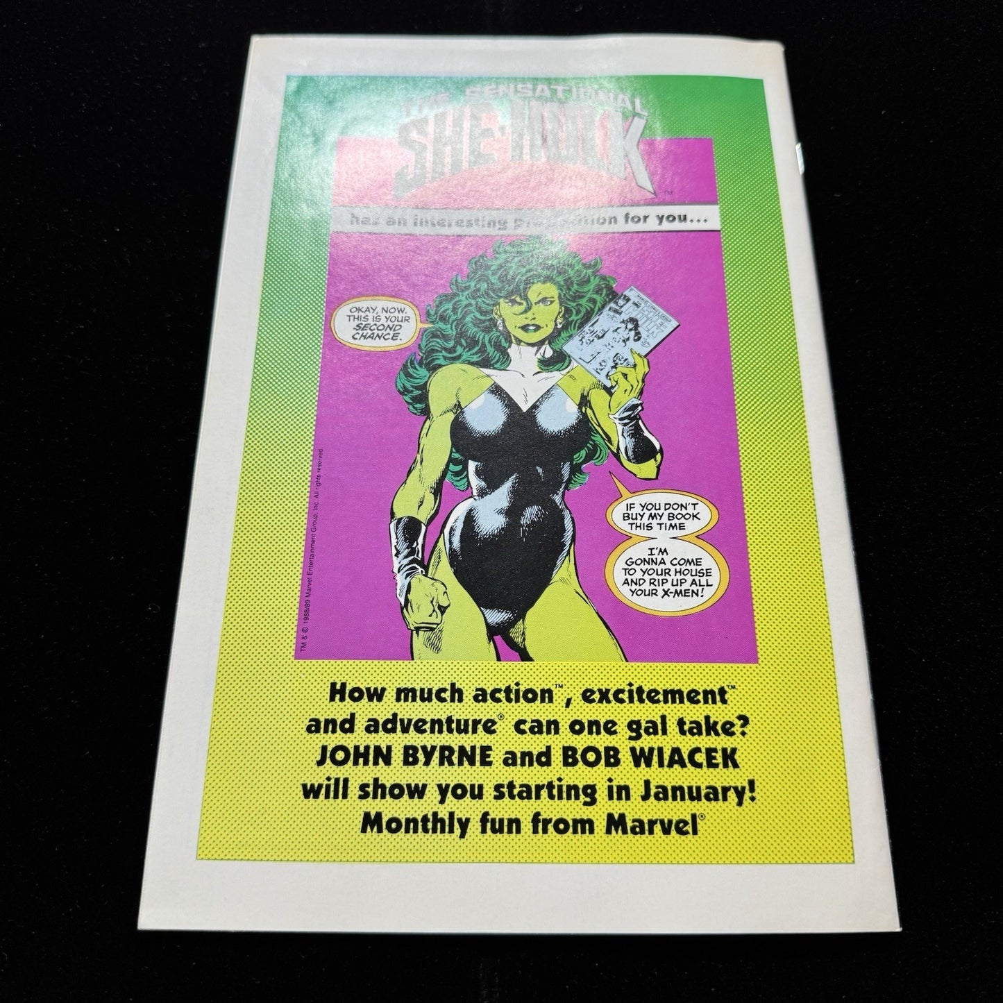 Power Pack 45 - Copper Age Marvel Comics 1989