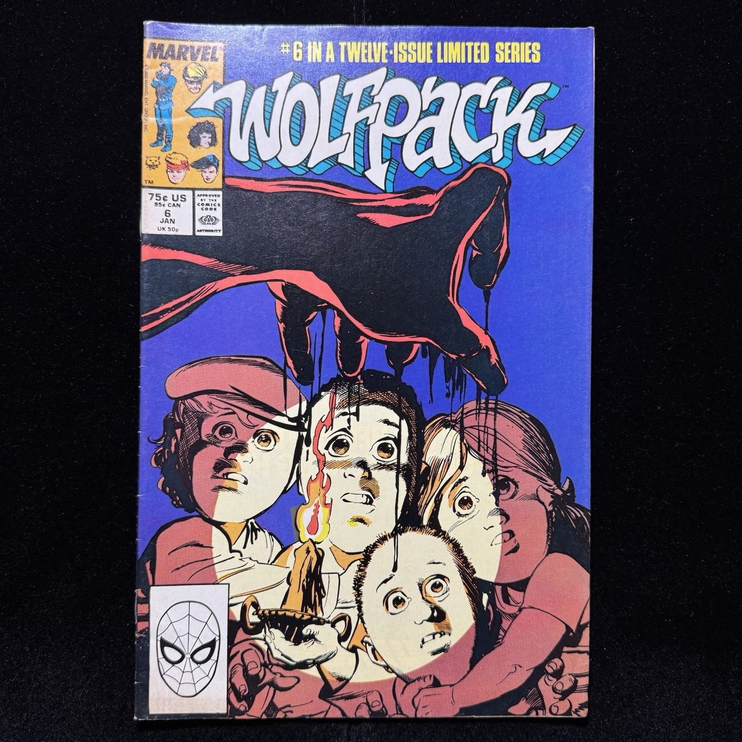 Wolfpack 6 - Copper Age Marvel Comics 1989