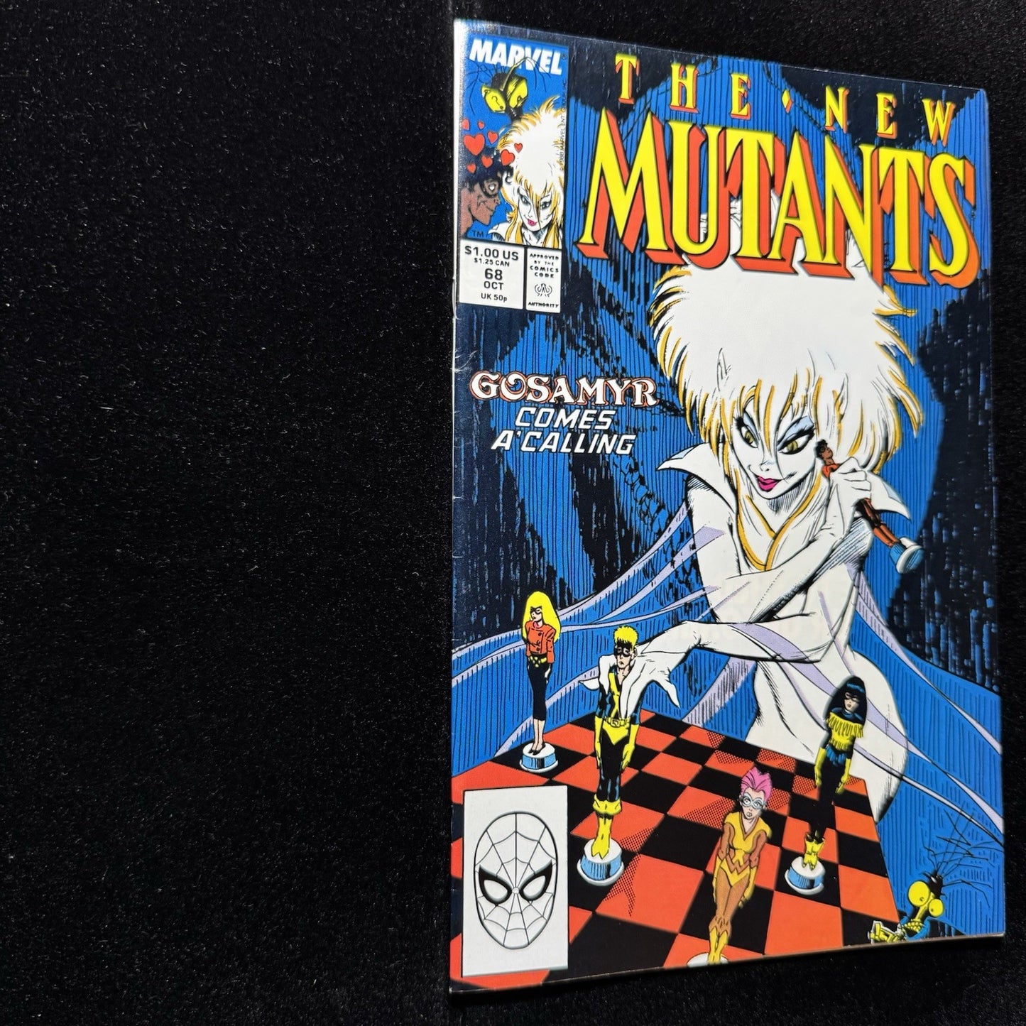 New Mutants 68 - Copper Age Marvel Comics 1988