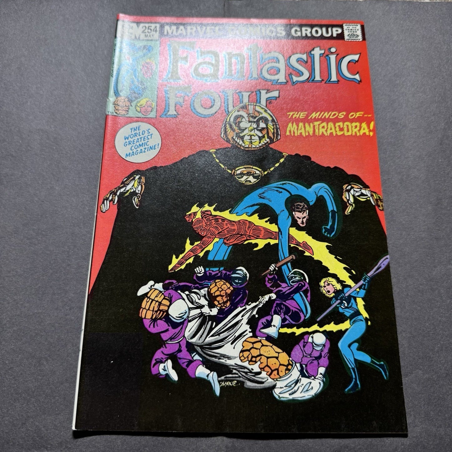 Fantastic Four 254 - Bronze Age Marvel Comics 1983