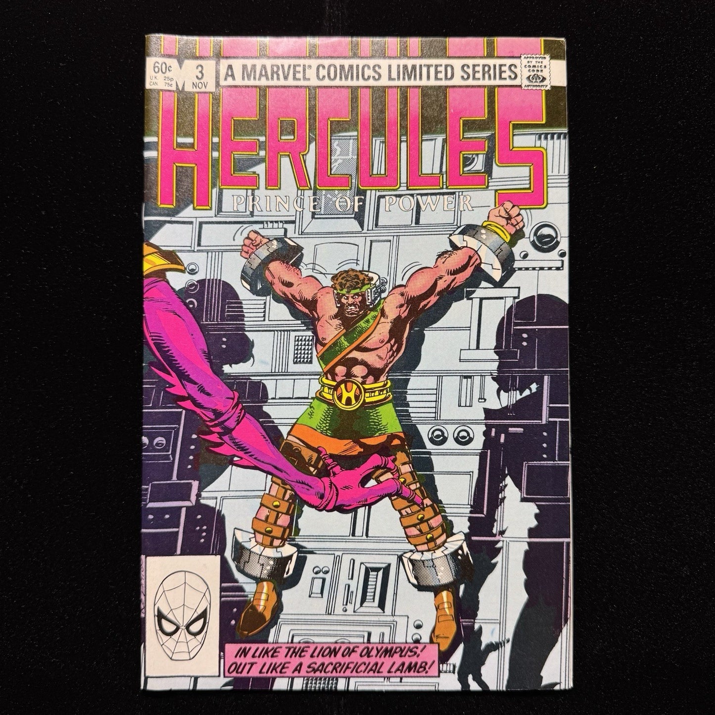 Hercules 1-4 - First Solo Title - Full Set - Bronze Age Marvel Comics 1982