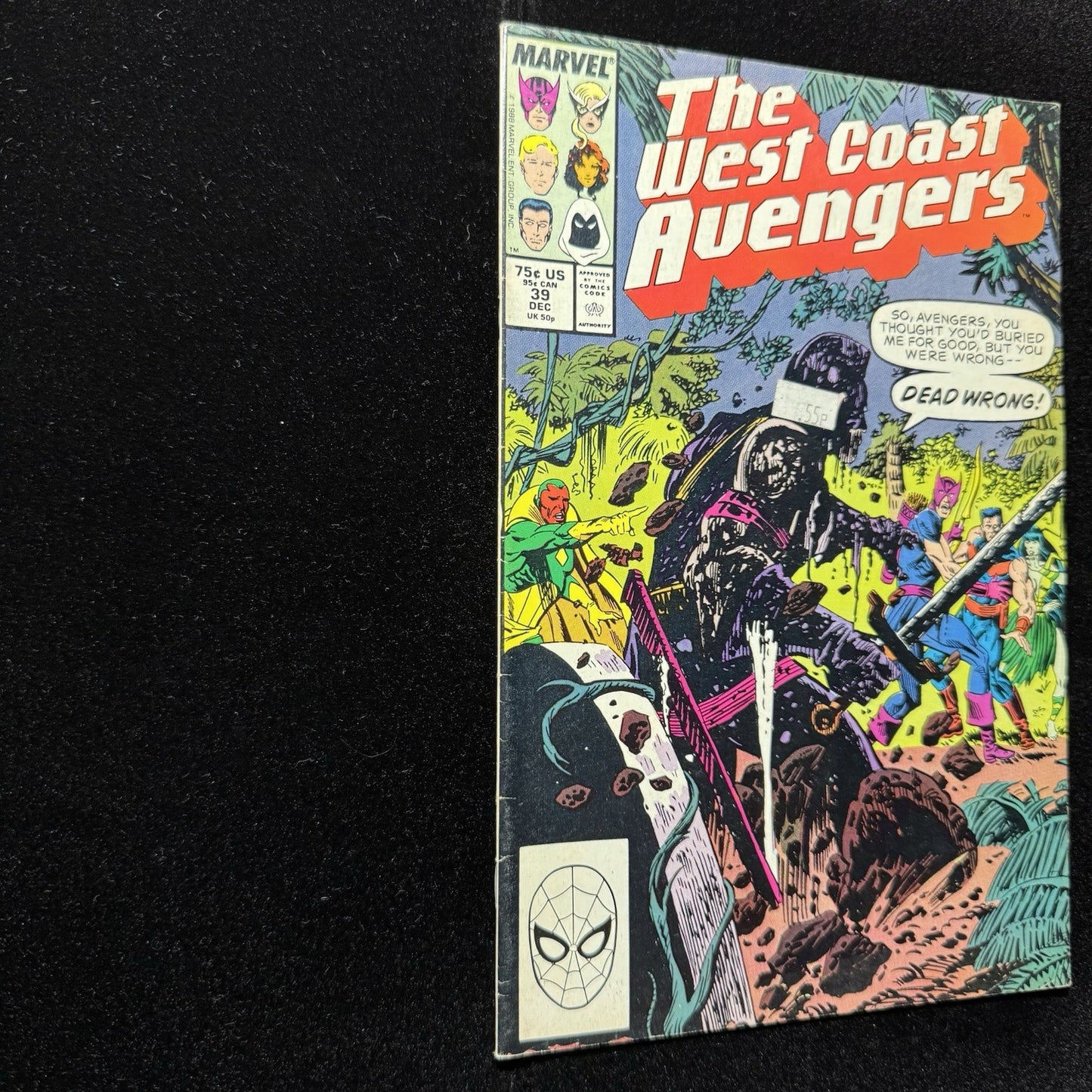 West Coast Avengers 39 - Copper Age Marvel Comics 1988