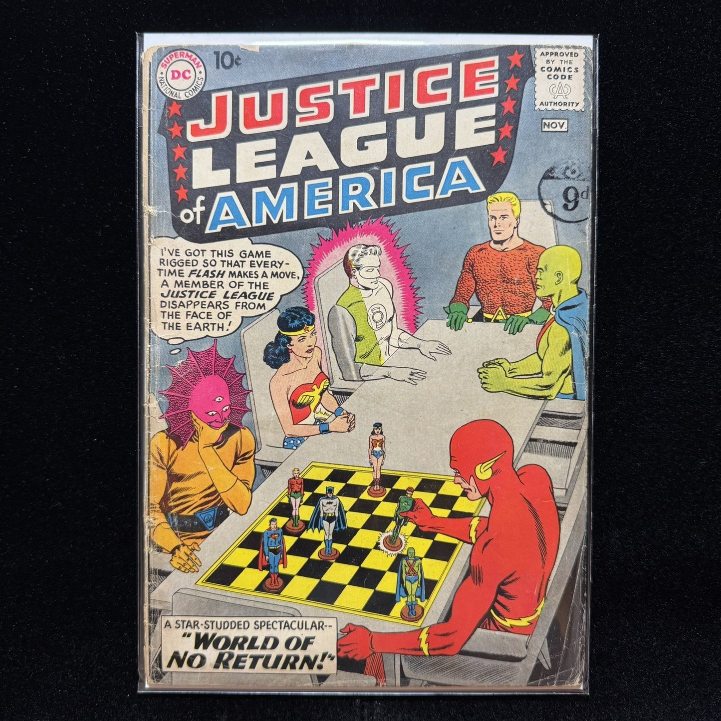 Justice League Of America 1 - 1st Solo Justice League Title - Silver Age Dc 1960