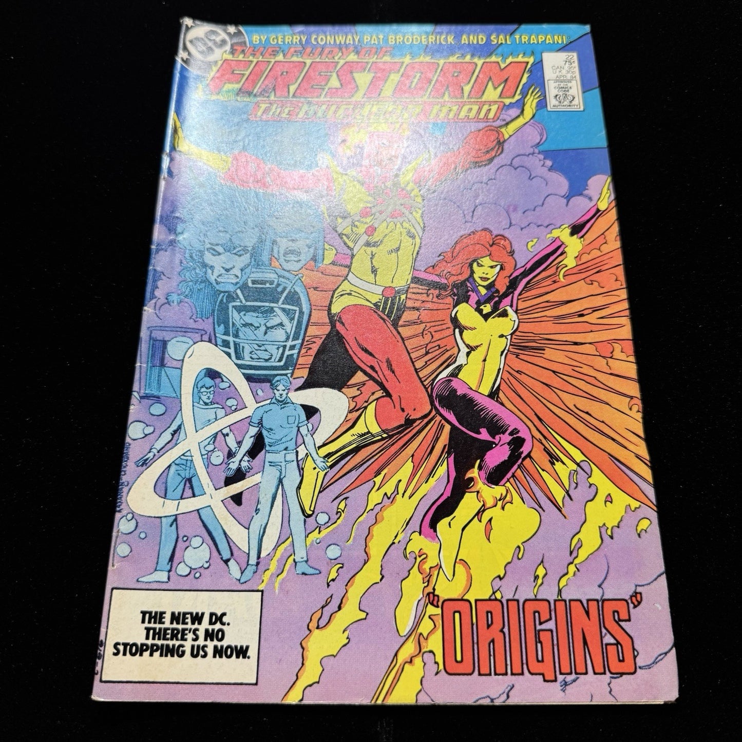 Firestorm The Nuclear Man - Origin Of Firestorm - Copper Age Dc Comics 1984