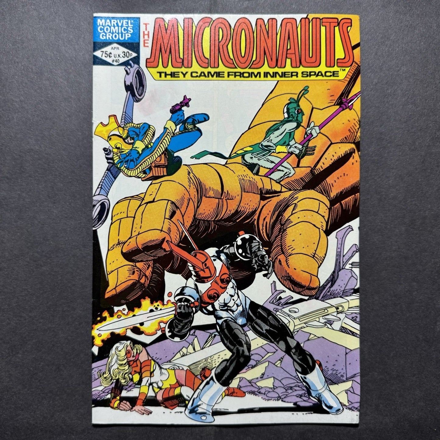 Micronauts 40 - Bronze Age Marvel Comics 1982