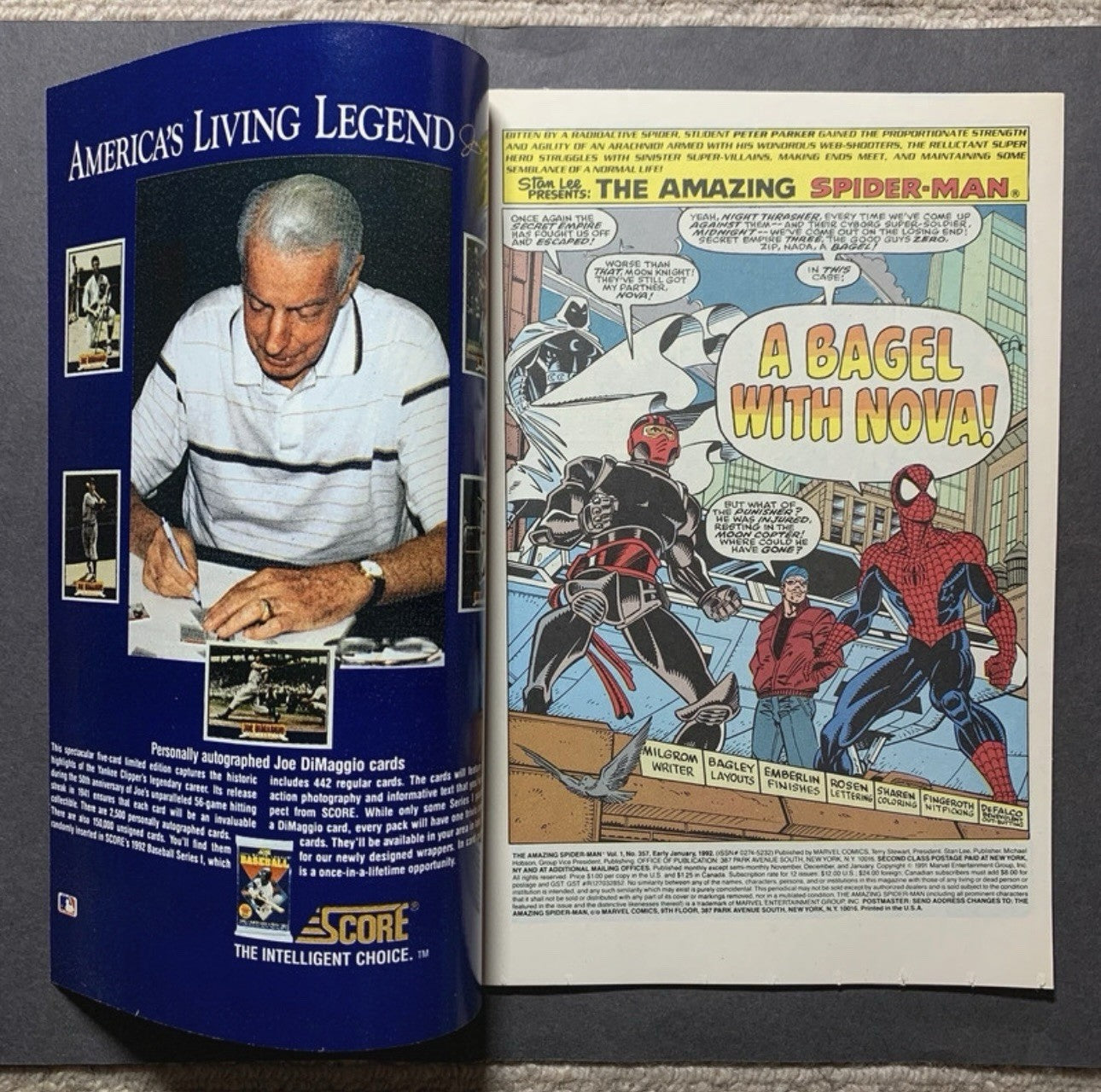 Amazing Spider-Man 357 - Modern Age Marvel Comics 1992