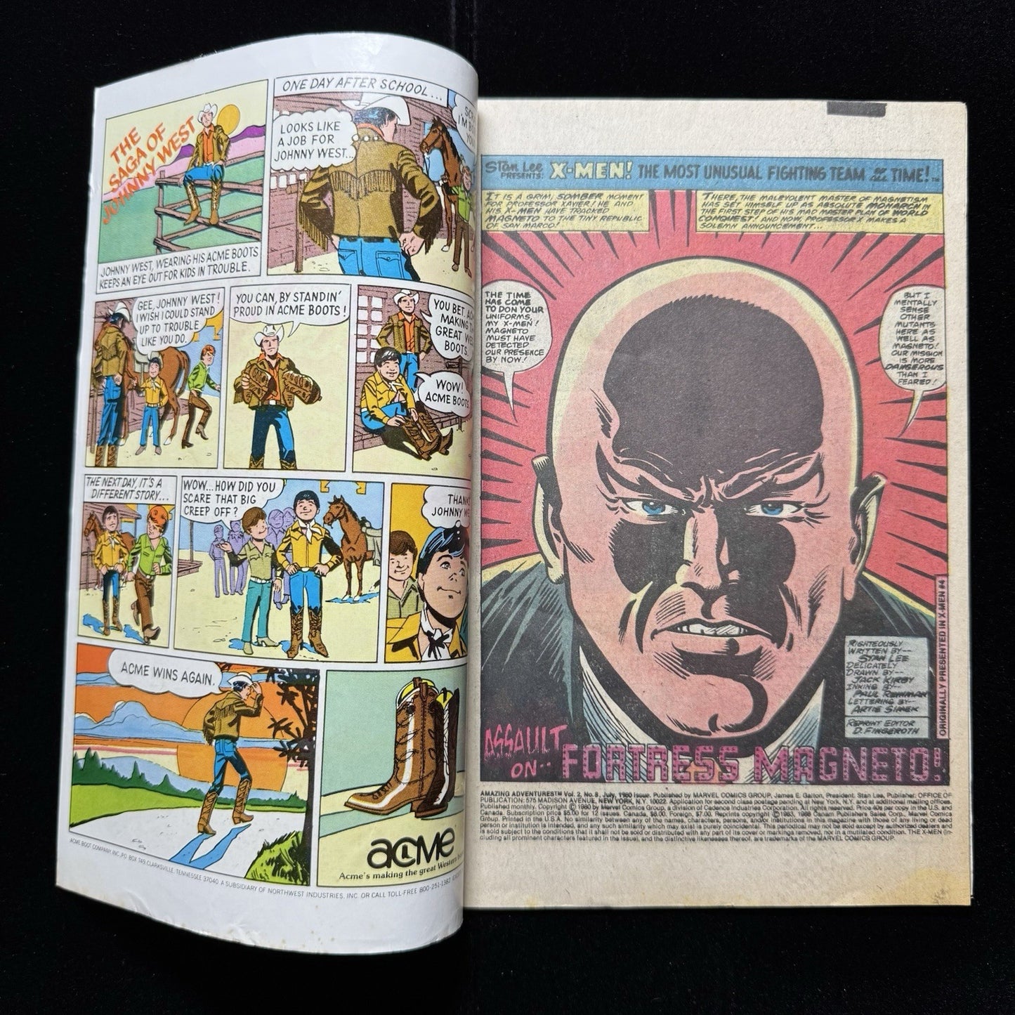 Amazing Adventures 8 - Bronze Age Marvel Comics 1980
