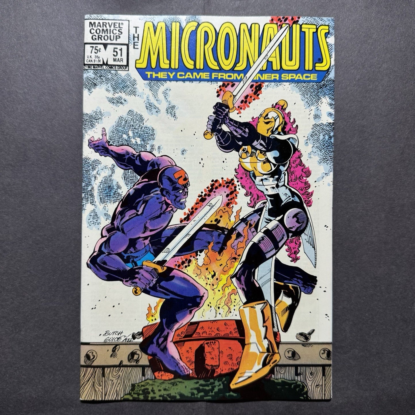 Micronauts 51 - Bronze Age Marvel Comics 1983