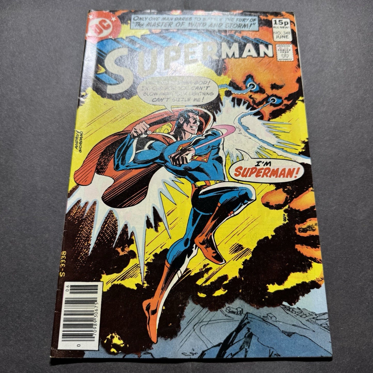 Superman 348 - Bronze Age Dc Comics 1980
