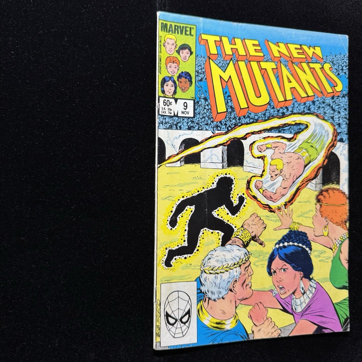 New Mutants 9 - 1st App Of Selene Gallio - Bronze Age Marvel Comics 1983