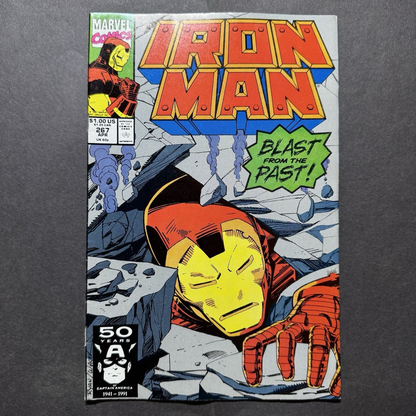 Iron Man 267 - Copper Age Marvel Comics 1991